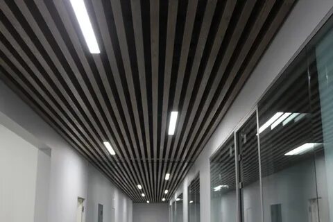 Реечный потолок кубообразная рейка