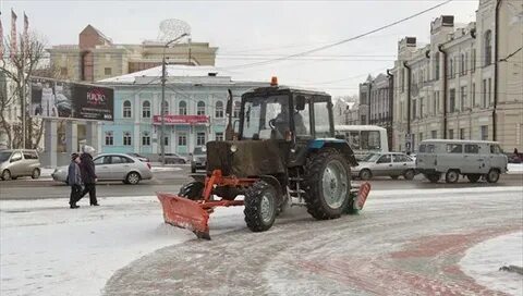 Техника на улице