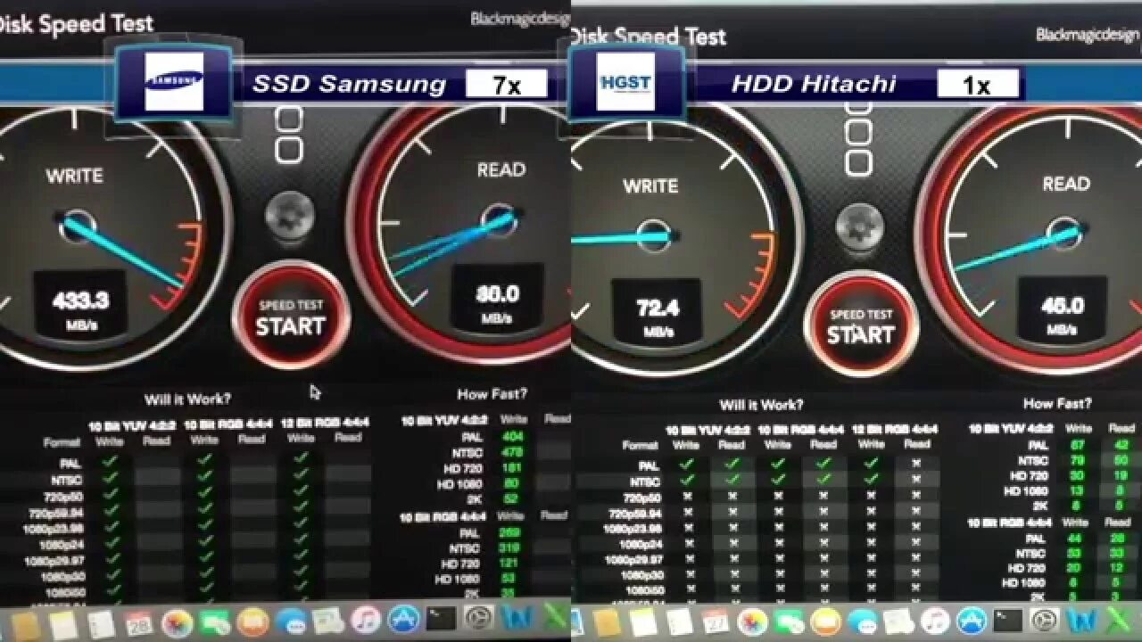 Ssd speed test. Скорость hdd. скорость дисков ssd. blackmagic disk speed test.