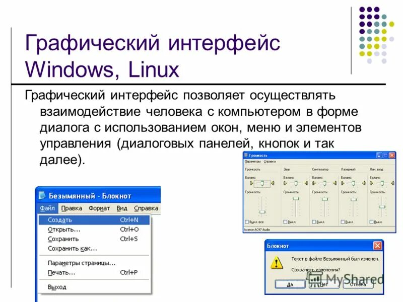Элементы управления ос windows. Графический интерфейс ос. графический интерфейс ос linux:. графические элементы управления диалогового окна. графический интерфейс: форма и управляющие элементы..