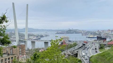 Владивосток мост через бухту золотой
