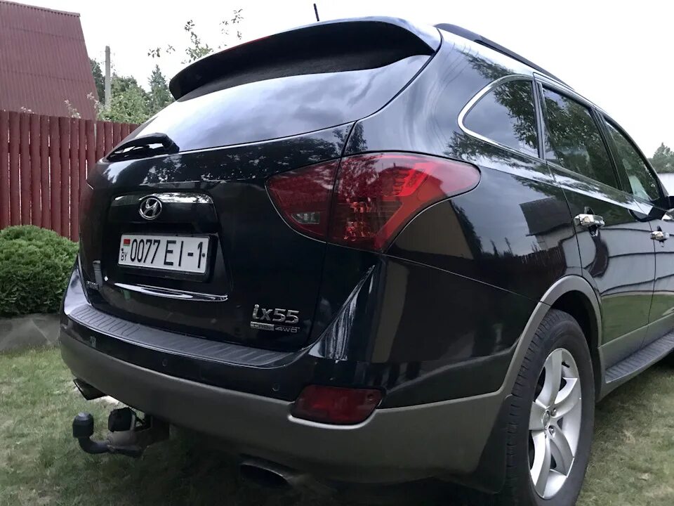 Hyundai ix55. Хендай Ах 55. Hyundai ix55 тюнинг. Задние фонари Hyundai ix55.