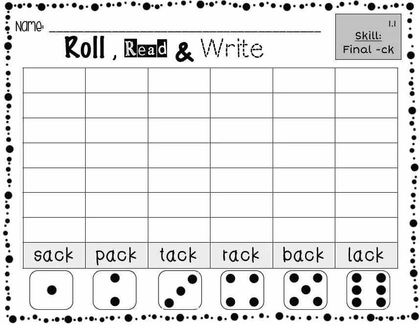 U write the. Roll and write. roll and read i. roll and read template. roll тв read.