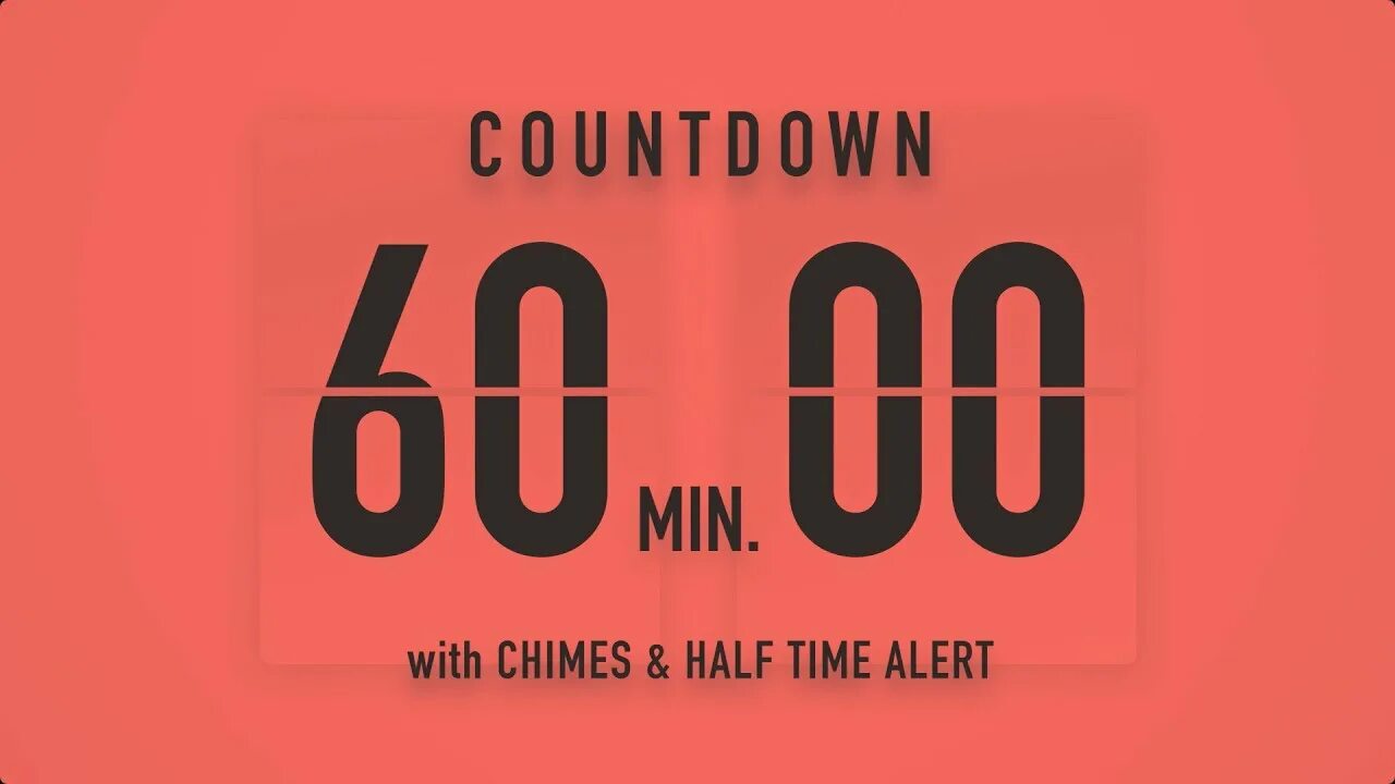 Half time 2. Countdown 60 minutes. half time. countdown timer 5 minutes. флип таймер 5 минут.