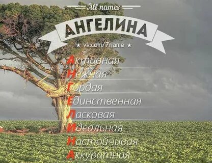 Что означает имя ангелин
