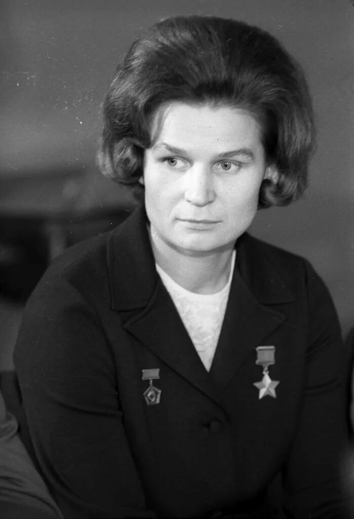 Первые женщины в космосе ссср. Терешкова в молодости.