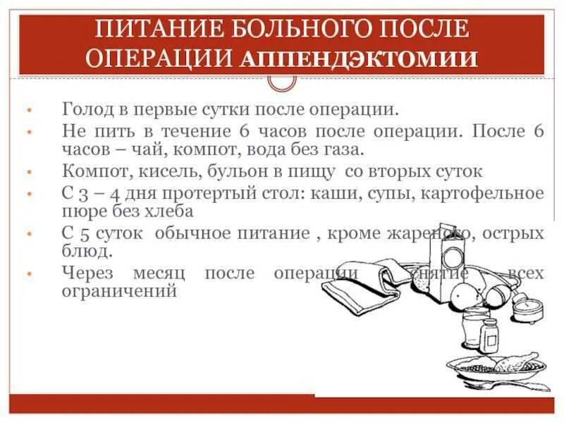 Сколько нельзя сидеть после операции. Питание после аппендэктомии. Диета при удаленном аппендиците. Диета при аппендиците после операции стол. Диета после аппендэктомии стол.