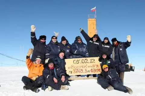 5 февраля 2012 года подледниковое озеро