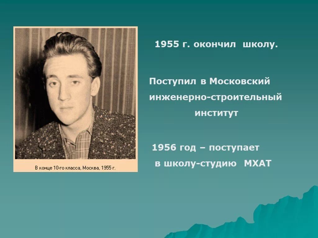 Песня закончил школу. Московский инженерно-строительный институт 1955. Московский инженерно-строительный институт Высоцкий. Высоцкий в институте МИСИ. Высоцкий поступил в школу студию.