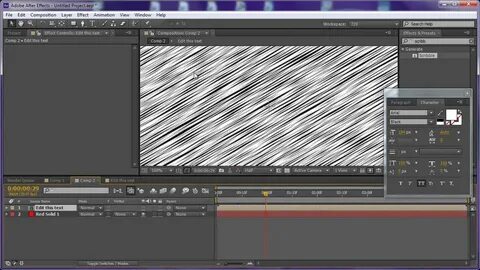 Edit effect