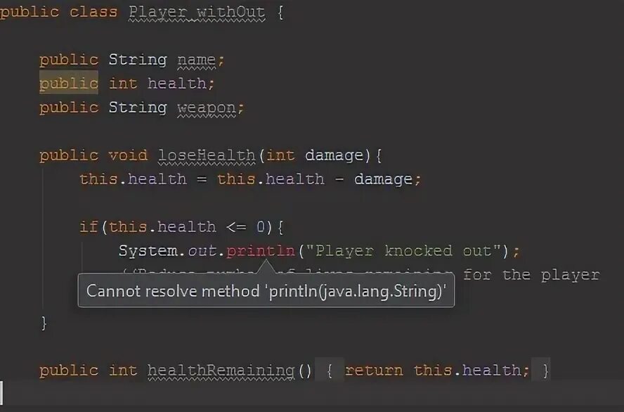 Cannot resolve java. Cannot resolve method 'println(String)'. Cannot resolve symbol java. Пайтон println. System out println hello World image.