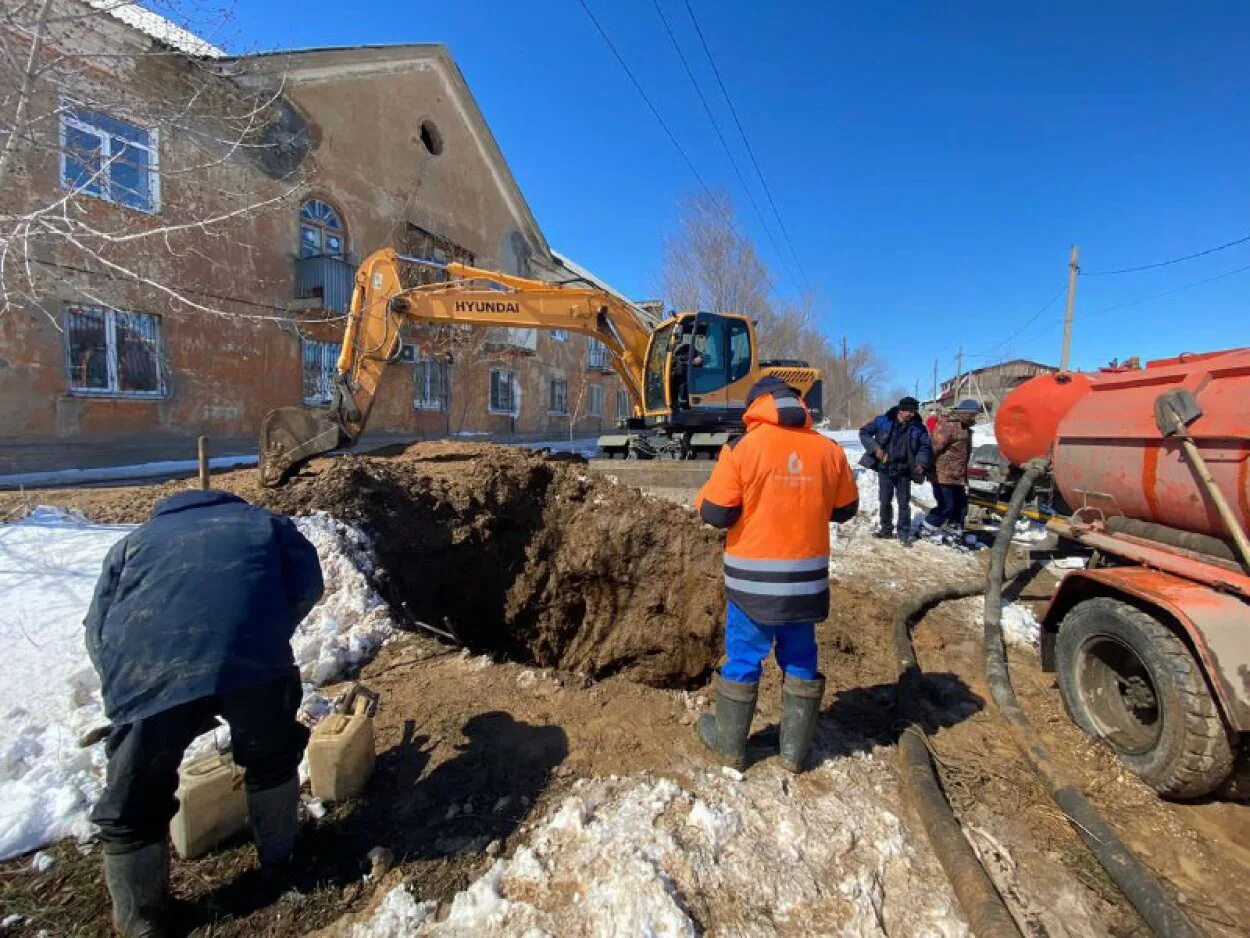 Нет воды в орске сегодня октябрьском районе