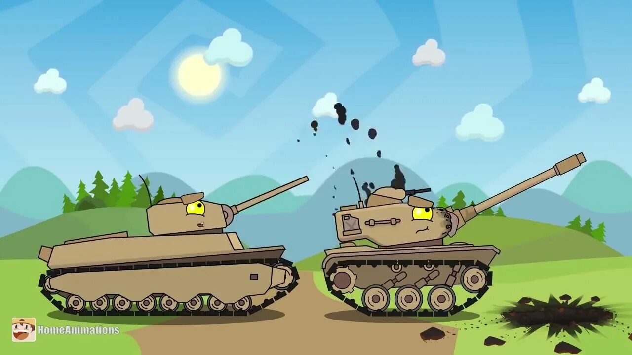 Хоум анимейшн американские танки. Танкомульт хоуманимейшенс.