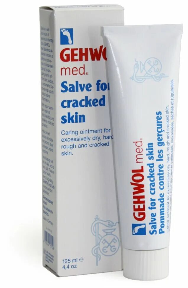 Gehwol, мазь от трещин 75 мл. Gehwol med Schrunden-Sable мазь от трещин на ногах, 125 мл. Gehwol med Salve Skin - мазь от трещин 125 мл. Геволь мазь от трещин 75мл. Gehwol от трещин