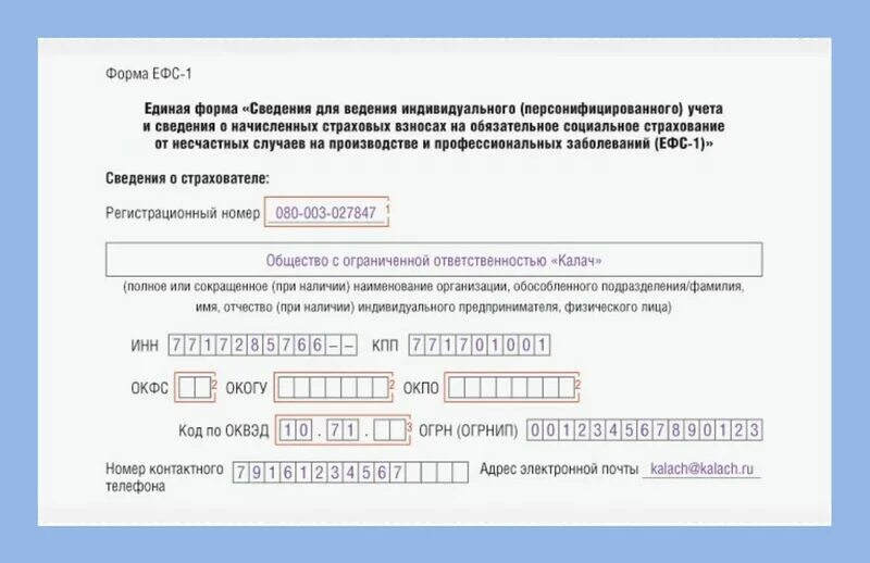 Как сдать ефс 1 через сайт. Ефс-1 отчет 2025 форма. пример заполнения формы ефс-1 с 2025г. регистрационный номер страхователя. кнд ефс-1 отчет 2025.