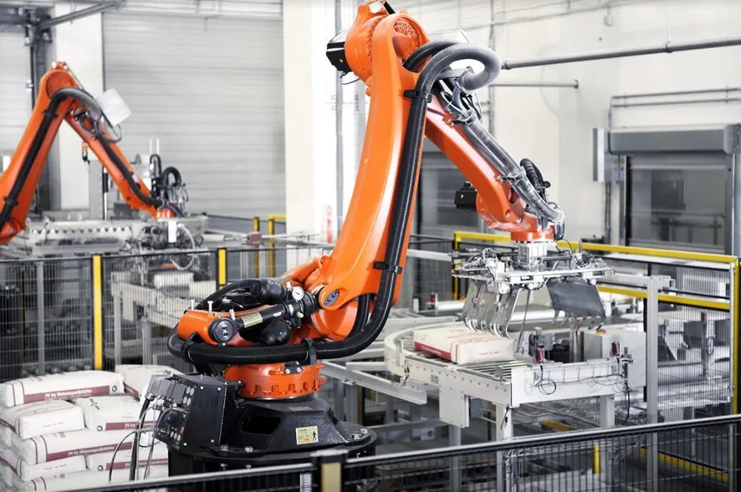 промышленная роботизация. промышленная роботизация. робот манипулятор в машиностроении. промышленная робототехника. сборочный робот манипулятор.