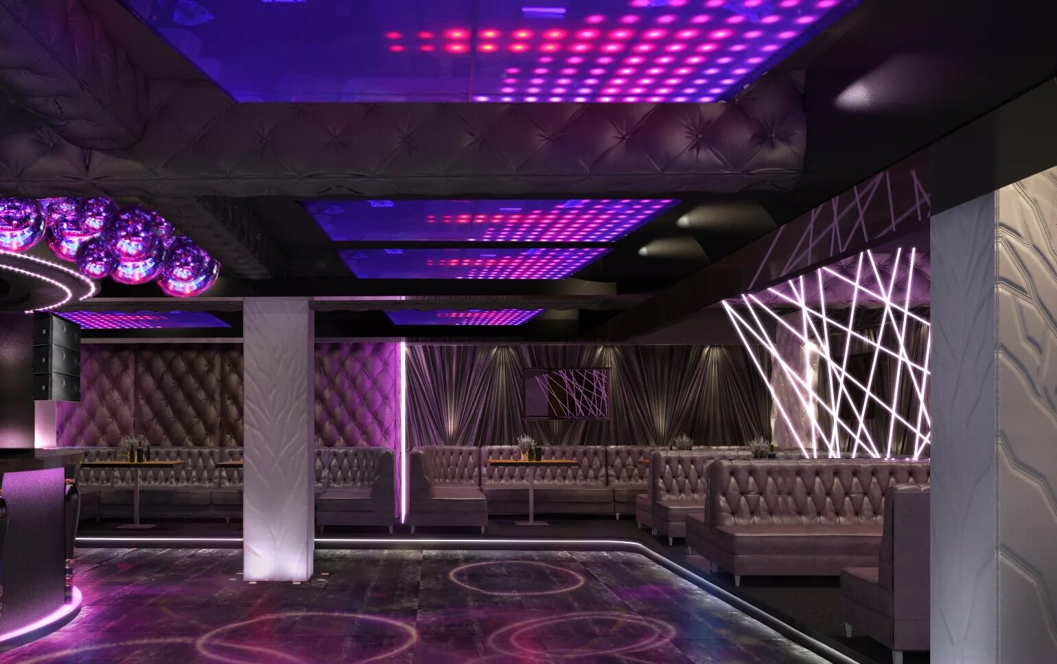 Stonette 6 Nightclub Interior Model 3D - TurboSquid 1395616