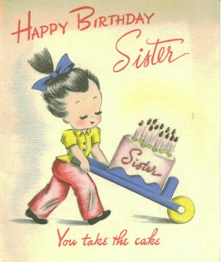 My sister happy. Открытка Happy Birthday. Happy Birthday sister. Happy Birthday сестра. Открытка Happy Birthday sister.