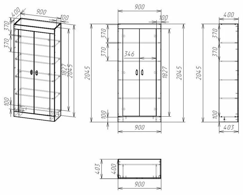 Типовые шкафы. Чертеж шкафа. Шкаф металлический для одежды чертеж. Шкаф для одежды чертеж.