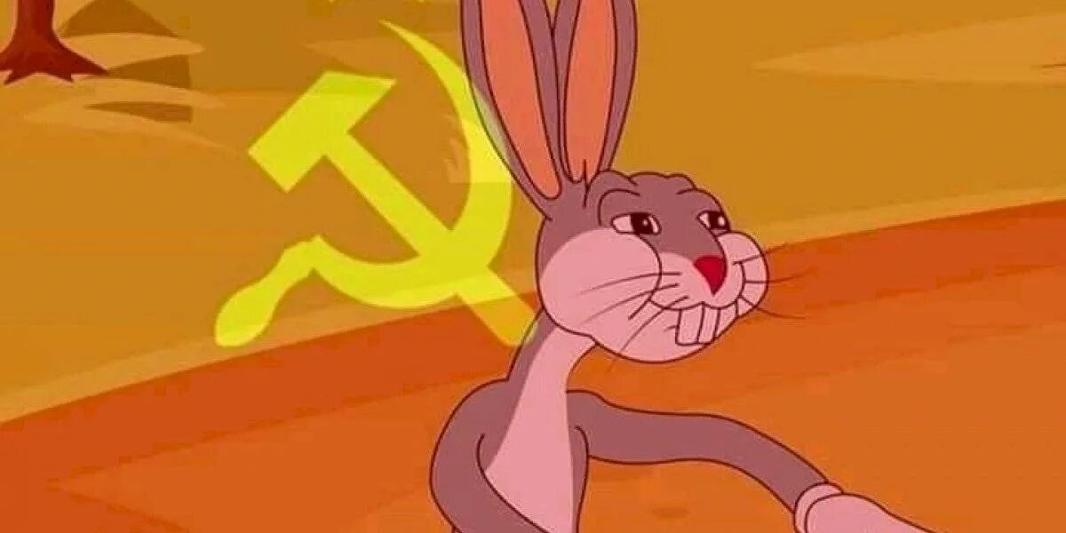 Rabbit memes. Советский Багз Банни. Багз Банни наше. Багз Банни коммунист. Багз Банни коммунист Мем.