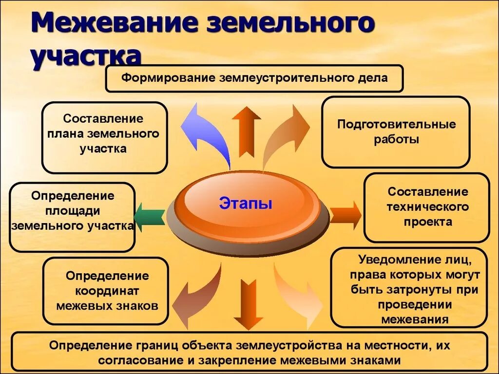 Образование земельных организаций. Этапы межевания участка. Этапы проведения межевания земельного участка. Подготовительный этап межевания. Предмет и задачи землеустройства.