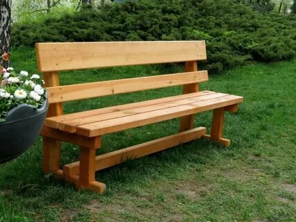 Садовые скамейки своими руками из дерева фото