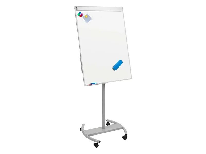 Доска-флипчарт магнитно-маркерная brauberg на колесах 235527. Флипчат. Мобильная доска флипчарт 100*120. Флипчат. Флипчат.