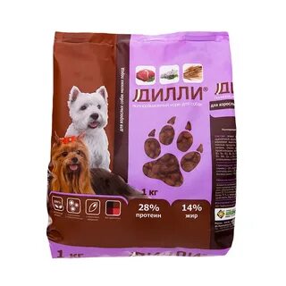 Корма для собак для щенков мелких пород