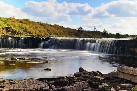 Тосненский водопад ленинградская область