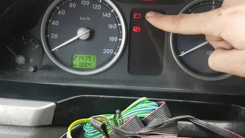 Газель лампа давления масла
