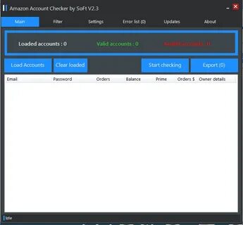Account checker