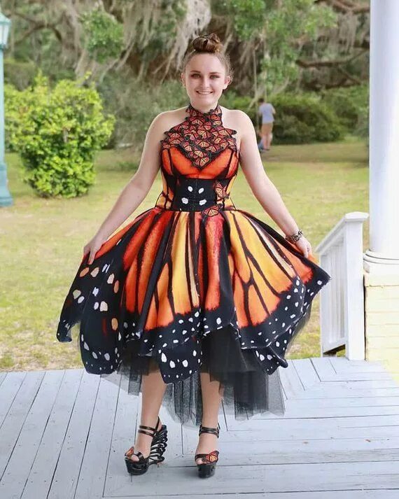 Butterflies dresses by Bibian Blue in 2022 Butterfly dress, Stunning dresses, Pr