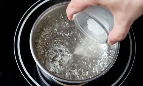 3 в кипящую воду