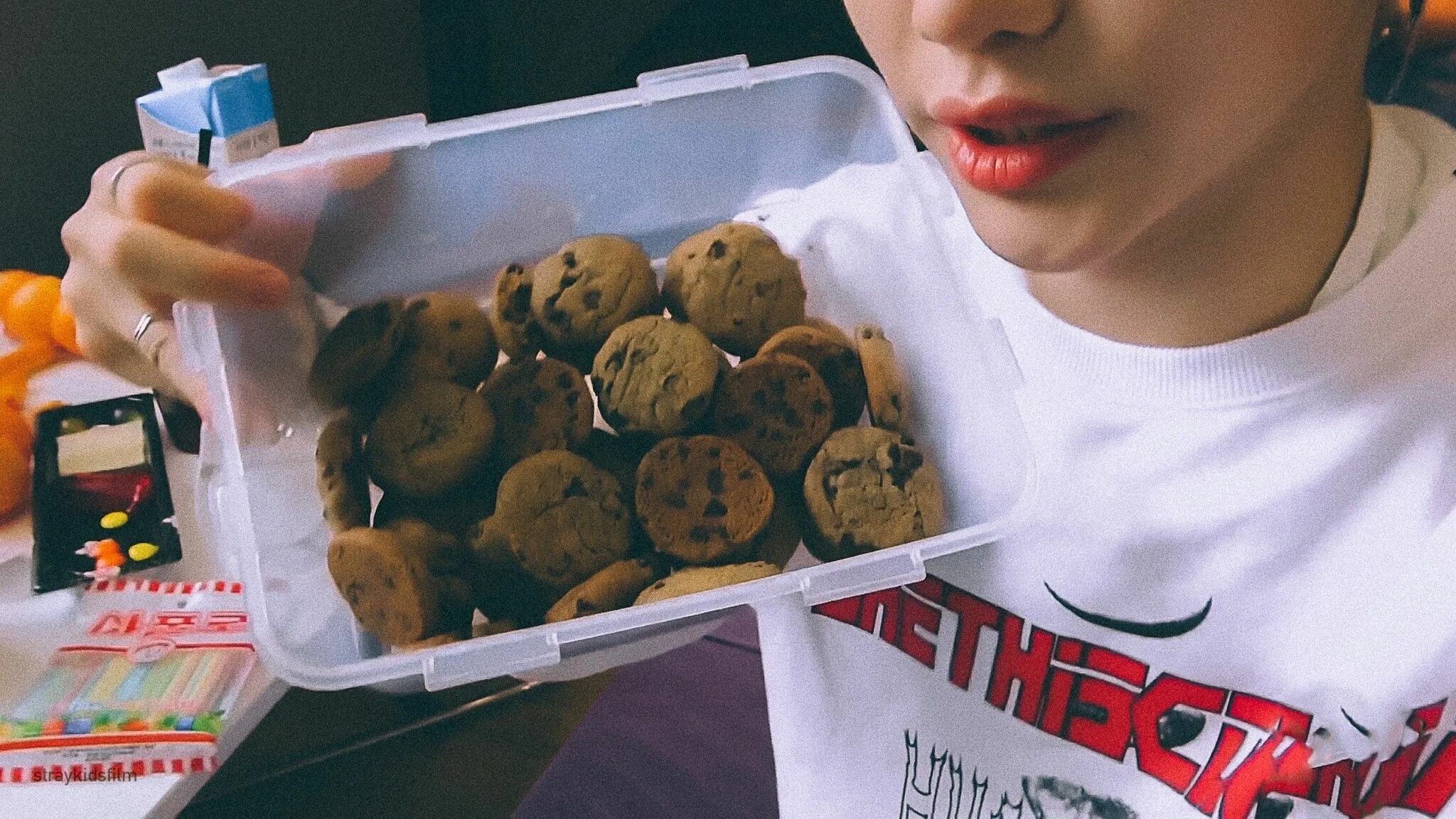 Корейское печенье. Korean cookie. Брауни феликса из stray