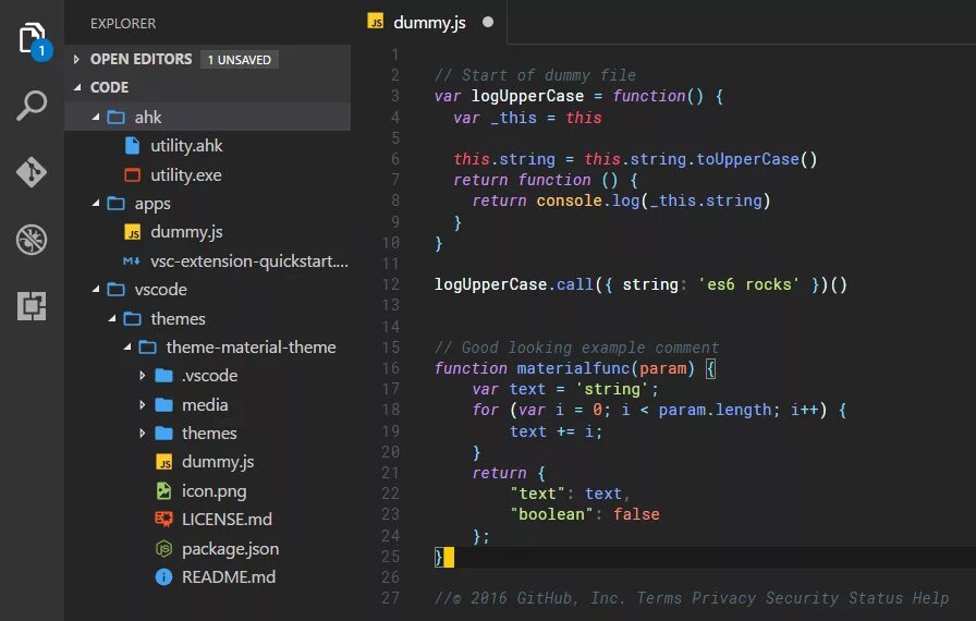 Good theme. Visual Studio code темная тема. Темы vs code. Темы для Visual Studio code. Тема для vs code GITHUB.