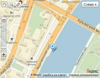 Причал крымский мост москва фрунзенская набережная отзывы