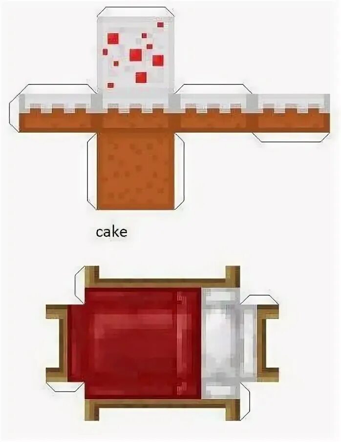 Кровать из майнкрафта из бумаги схема minecraft papercraft Minecraft printables, Papercraft minecraft skin, Minecraft