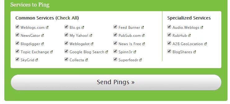 Service checker