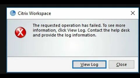 Your request has failed