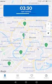 Карта зарядок москва