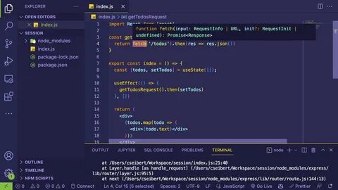Code away