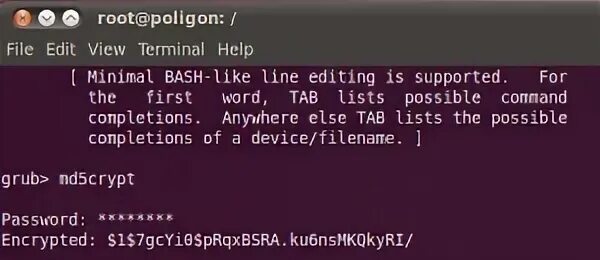 Minimal bash like line editing is supported