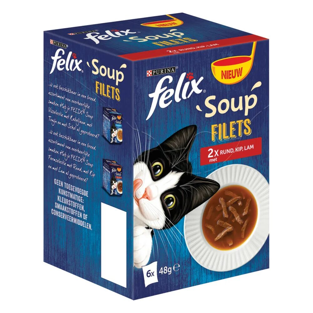 Felix суп. Purina felix суп.