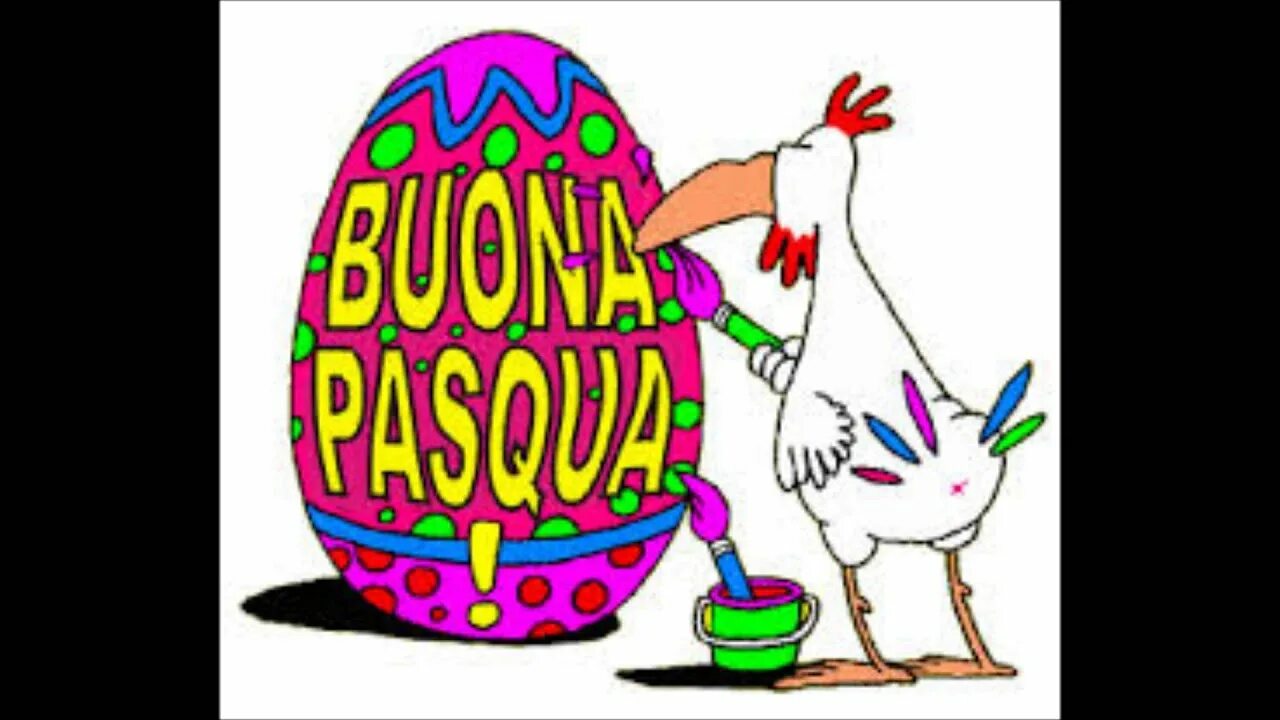 С Пасхой гиф. Buona Pasqua открытки. Открытки с Пасхой на итальянском. Арт Пасха гиф.
