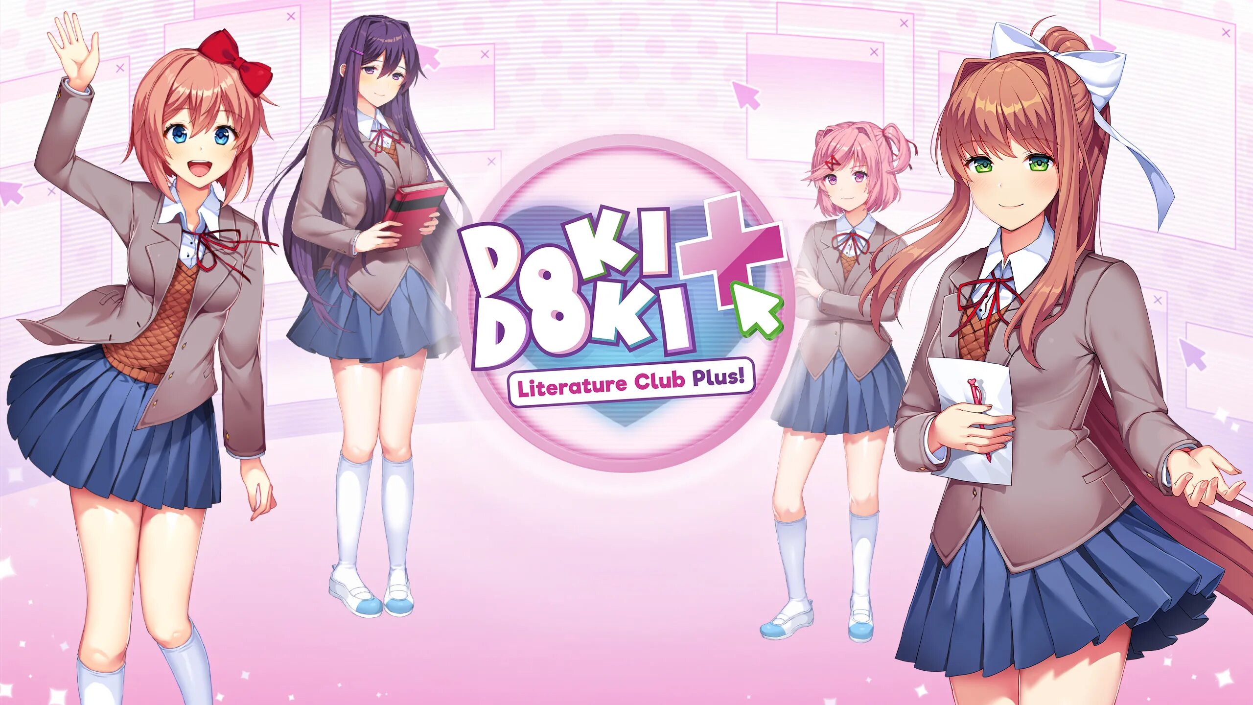 Нацуки доки доки плюс. Нацуки доки доки. Ddlc сайори. Doki doki literature club плюс. Литературный коуб доки доки.
