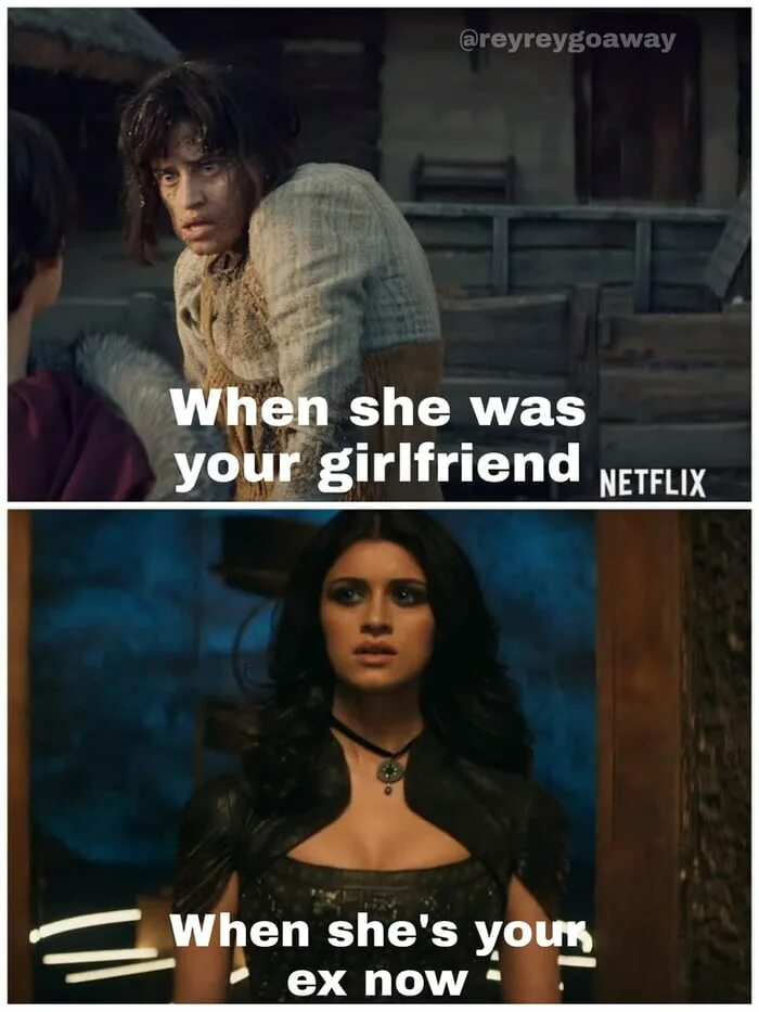 She when she remembered. Your girlfriend мем. when she. мем you when your girlfriend when. your ex смешно картинки.