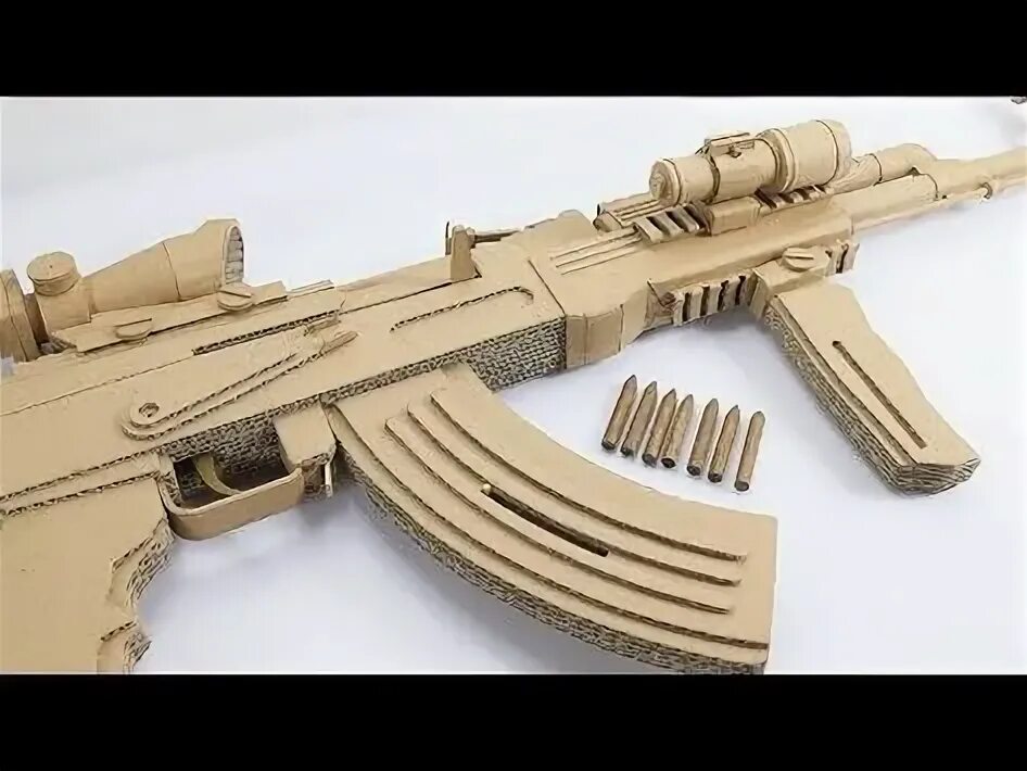 Что можно сделать из картона автомат Как сделать автомат с игрушками из картона