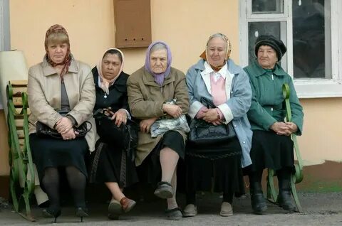 Пенсионеры украины