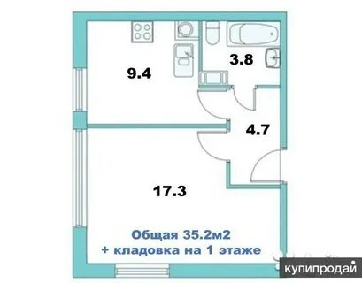 35 м2