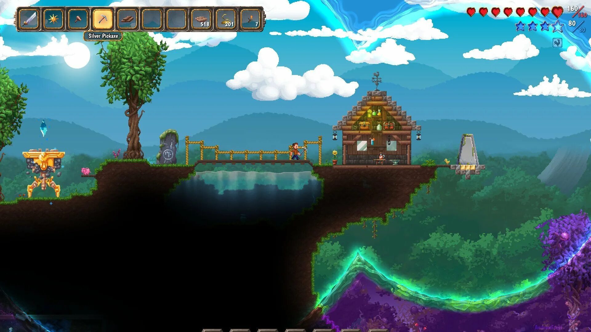 Кпд террария 1. 1. Террария лаборатория. Terraria башня солнца. Террария последняя версия 2022.